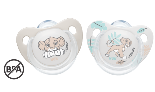 Succhietto Trendline NUK in silicone Disney Il Re Leone, senza BPA