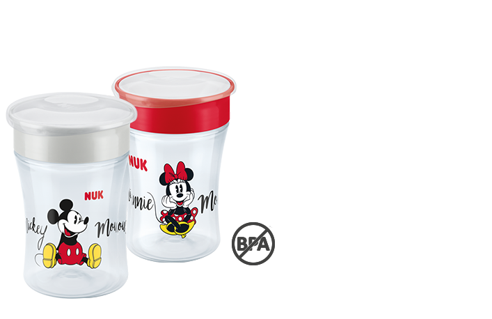 NUK Magic Cup Disney Mickey Mouse 230ml con cappuccio