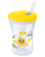 NUK Action Cup 230 ml con cannuccia