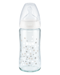 NUK First Choice Plus Biberon in vetro con Temperature Control