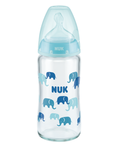 NUK First Choice Plus Biberon in vetro con Temperature Control