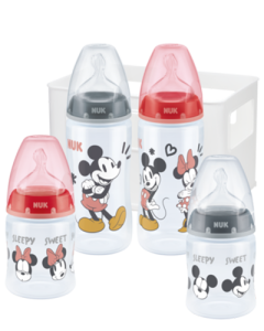NUK Disney Mickey Mouse First Choice Plus Starter Set con Temperature Control