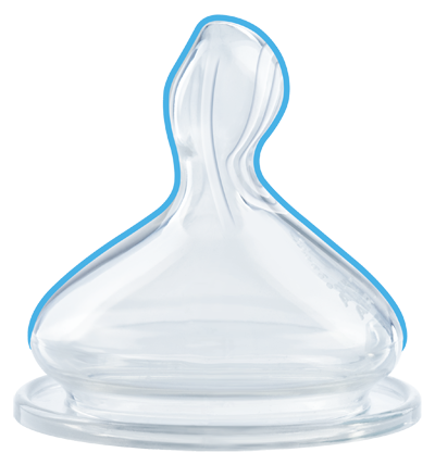 Tettarella in silicone Step-Up 3 - Chicco - flusso rapido - confezione