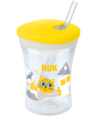 NUK Action Cup 230 ml con cannuccia